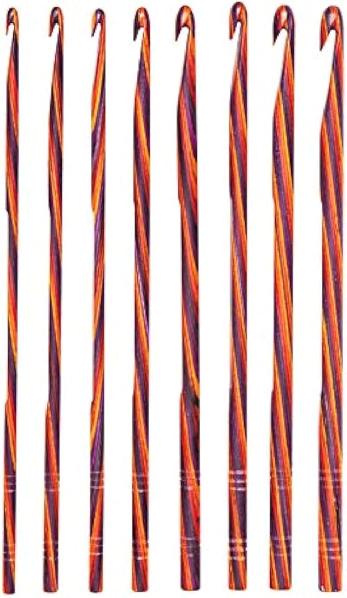 Knit Picks WeCrochet Wood Crochet Hook Set - US E-K (Radiant)