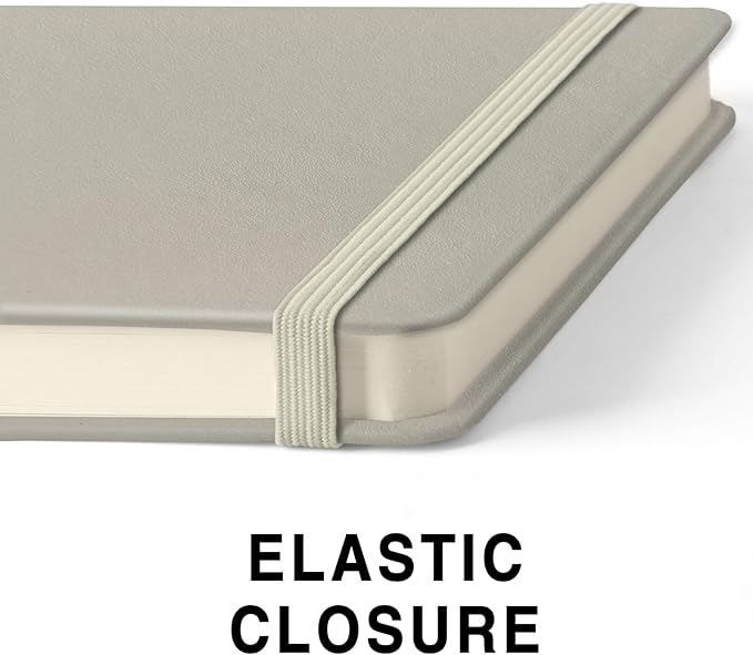 5" x 5" Hardcover Sketch Book,Small Mixed Media Sketch Pad,58 Sheets 150GSM Acid-Free Artist Drawing Paper,Travel Journal Blank Notebook for Adults Painting,Illustration,Art Supplies.Light Gray