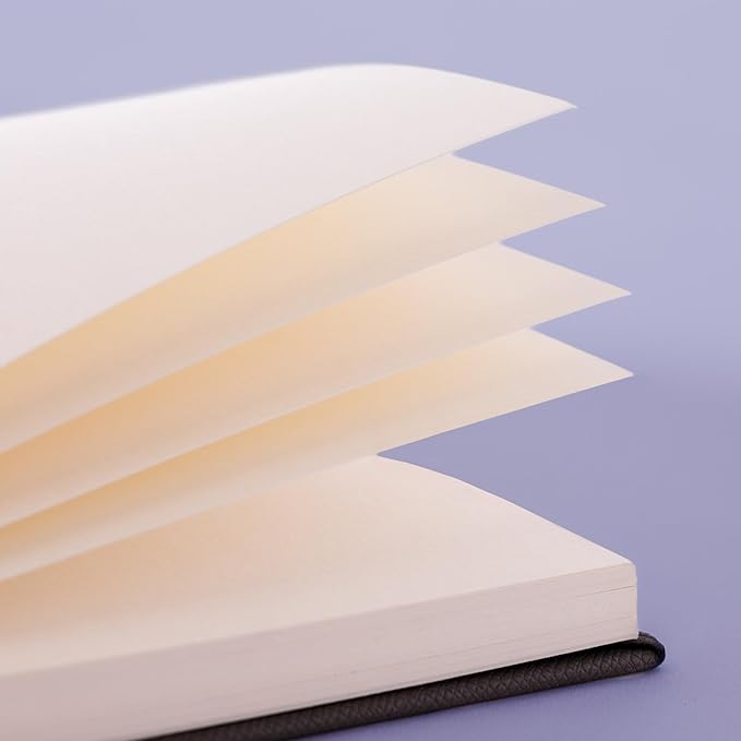 Olympian Ringed Sketchbook, A5 Size 5.5 x 8.25 inches, Gold Metal Ring Binding Lays Flat, 60 Sheets, 150 GSM Fine Art Paper for Artists, Ideal for Pencil, Ink, Watercolor, Leda Art Supply (Pack 1)