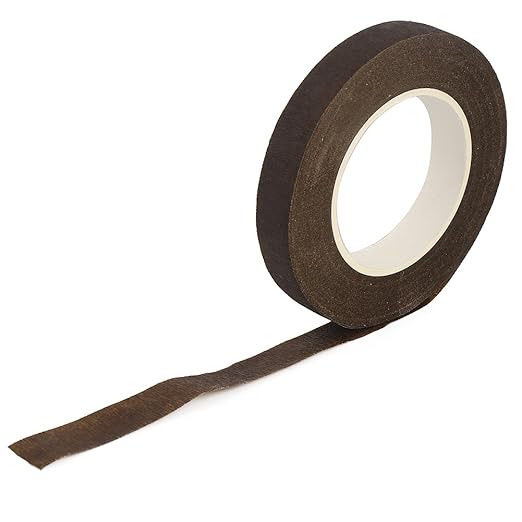 DECORA Brown Floral Tape, 1/2 Inch x 30 Yards