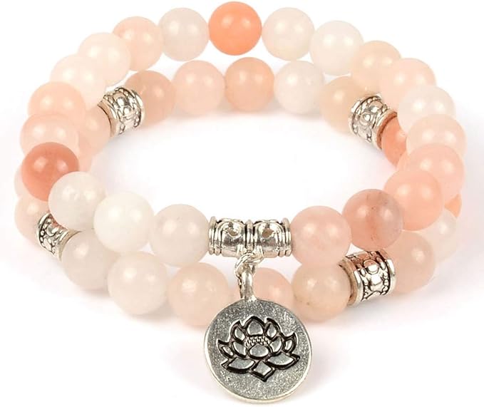 Natural Stone Beads 100pcs 10mm Pink Aventurine Round Genuine Stone Beading Loose Gemstone Hole 1mm DIY Charm Smooth Beads for Bracelet Necklace Earrings Jewelry Making (Pink Aventurine, 10mm)