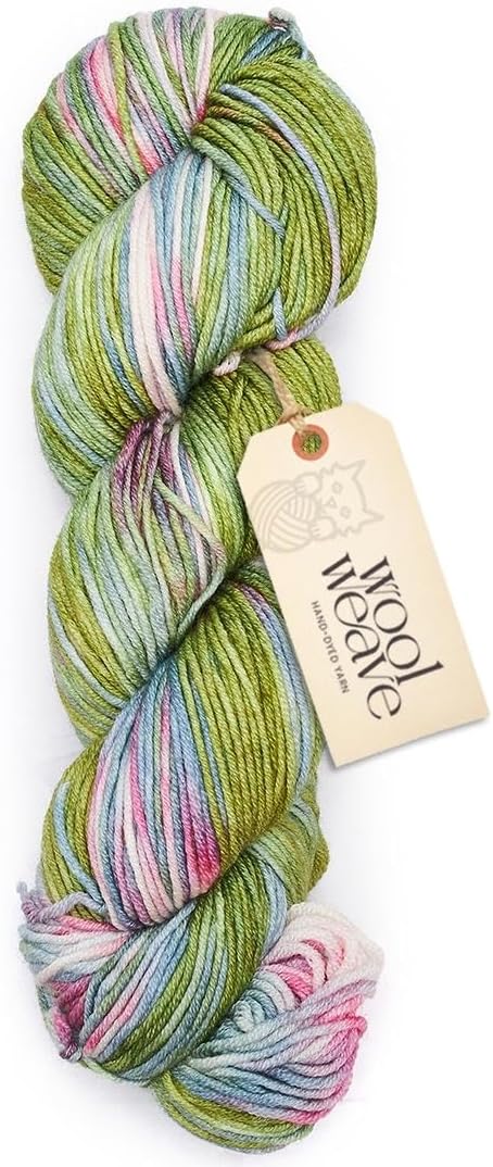 Superwash Merino Wool Yarn for Knitting & Crocheting - Premium Hand Dyed Yarns, 100gr, 240 Yards Dk Weight - Luxurious, Soft & Durable Variegated Yarn