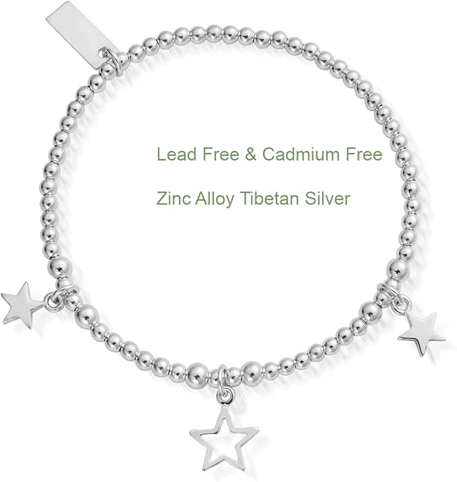 Heather's cf Celestial Beads Moon Charms Pendant Jewelry Making Earrings Necklace Bracelet Kit Findings Jump Rings Lobster Clasp Vintage Finish Plated Non Tarnish Look (Silver Star, 79-150Pcs)