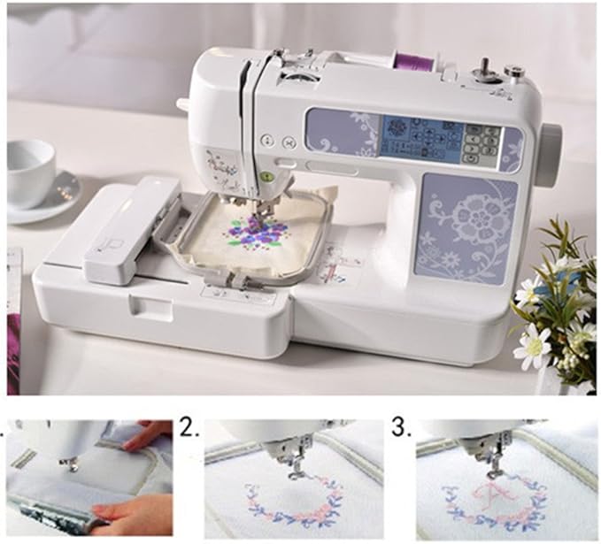 yeqin embroidery hoops 3 in 1 set (sa431+sa432+sa434) for brother se625 se600 se425 se400 pe550d pe540d pe535 pe525 pe500 lb5000 lb7000 lb6800 innovis babylock brother embroidery machine hoop