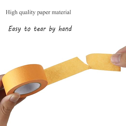 Colored Masking Tape 8 Rolls 0.7 Inch x 13 Yard Kids DIY Craft Set, Colored Tape for Classroom & Party Decorations Art Projects, Labeling or Coding, Assorted Color Coded and Home Painting