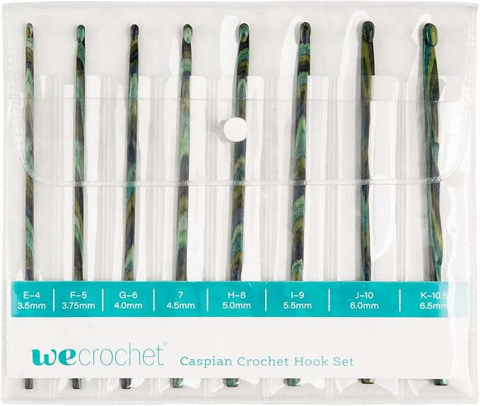 Knit Picks WeCrochet Caspian Wood Crochet Hook Set