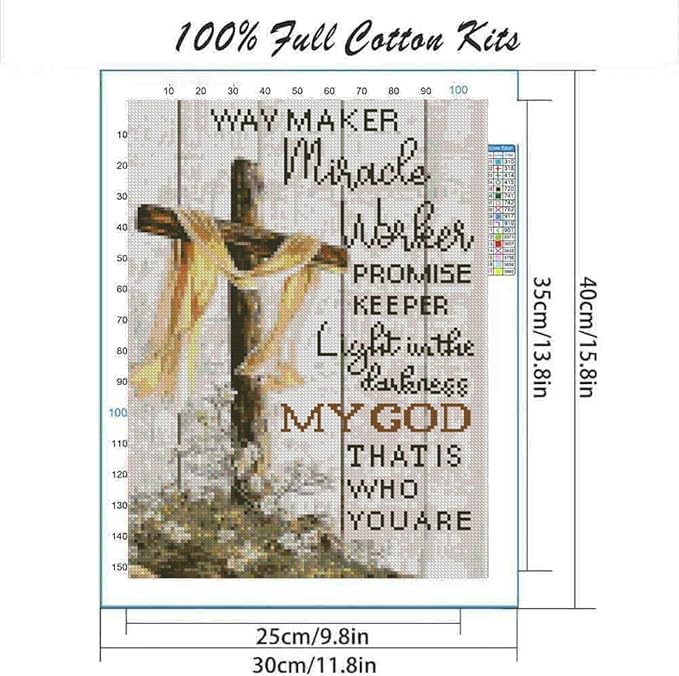 religious cross cross stitch kits for adults beginner,jesus christ counted cross stitch kits printed stitching cute patterns dimensions needlepoint art crafts embroidery kits for adults beginners