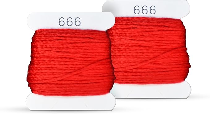 Embroidery Floss Kit and Refills - Cotton Threads - DMC Color Coding for Cross Stitch, String Crafts, Friendship Bracelets