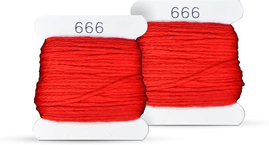 Embroidery Floss Kit and Refills - Cotton Threads - DMC Color Coding for Cross Stitch, String Crafts, Friendship Bracelets