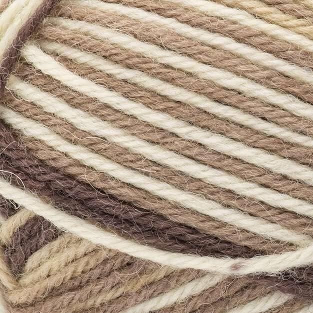 Patons Kroy Socks Yarn 2-Pack Bundle with Bella's Crafts Stitch Markers (Brownies)