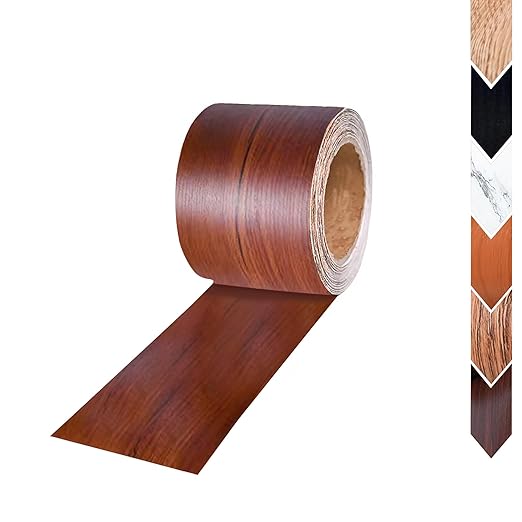 Wood Grain Repair Tape, 2" x 32ft Self Adhesive Tape for Furniture, Flooring, Cabinets, Doors, Windows, DIY Crafts - Durable, Easy to Use for Seamless Repairs