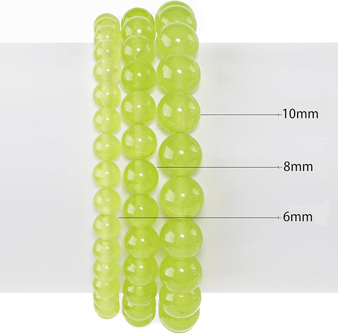 10mm Natural Grape Chalcedony Round Bead - 35PCS Bulk Gemstone Beads for Jewelry Making, DIY Bracelets, Necklaces - Includes Crystal Stretch Cord - Stone Beads for Crafting Gifts