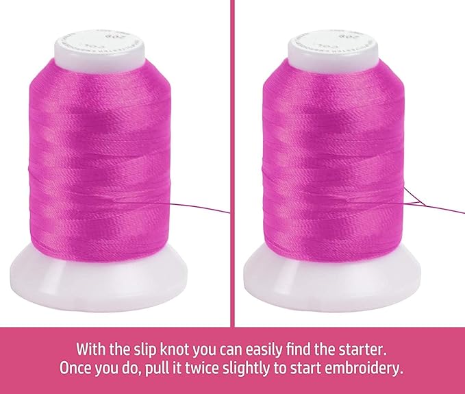 80 Cones (1100 Yards Each) of Polyester Embroidery Threads Compatible with Brother Babylock Janome Singer Pfaff Husqvarna Bernina Machines