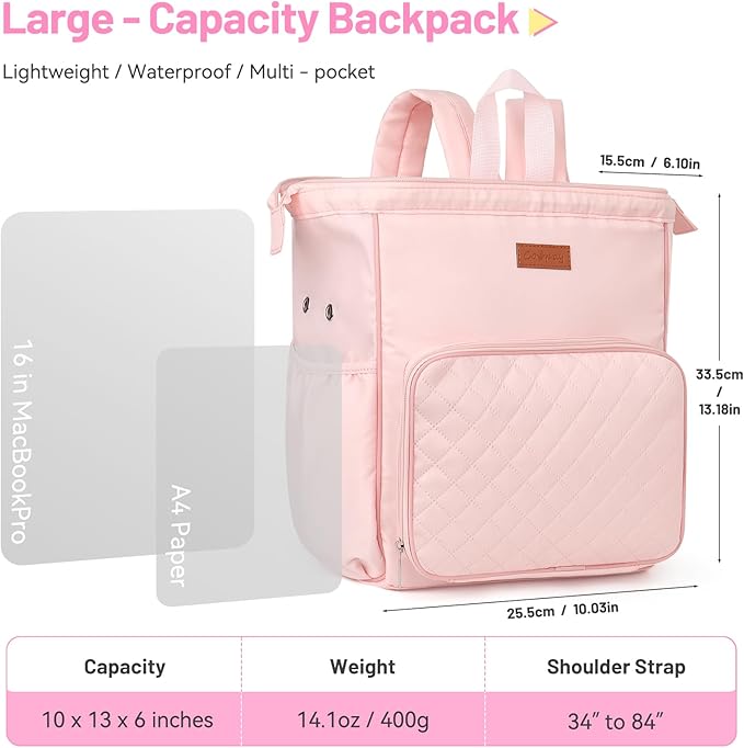 coopay traveling crochet kit for beginners adults, all in one crochet kit include knitting bag backpack crochet hooks crochet yarn for crocheting book crochet & knitting supplies, ideal crochet gift