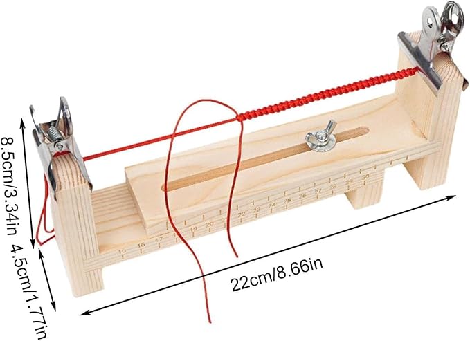 Jinshining 2Pcs Paracord Jig Bracelet Maker | Wooden Jig Bracelet Maker with Tool Kit,Weaving DIY Craft Tool Kit Weaving Crafts and Sewing Jewelry Making Kits