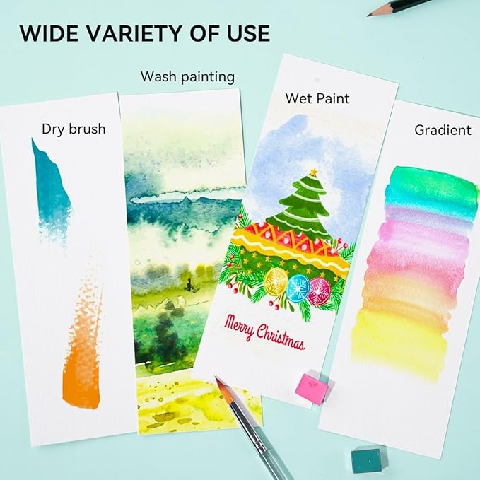Watercolor Paint Set, 36 Vibrant And Bright Colors Watercolor, Excellent Pigment And Spread Watercolor Paint, Portable 5ml Watercolor Paint Tubes, Suitable For Beginners And Artists