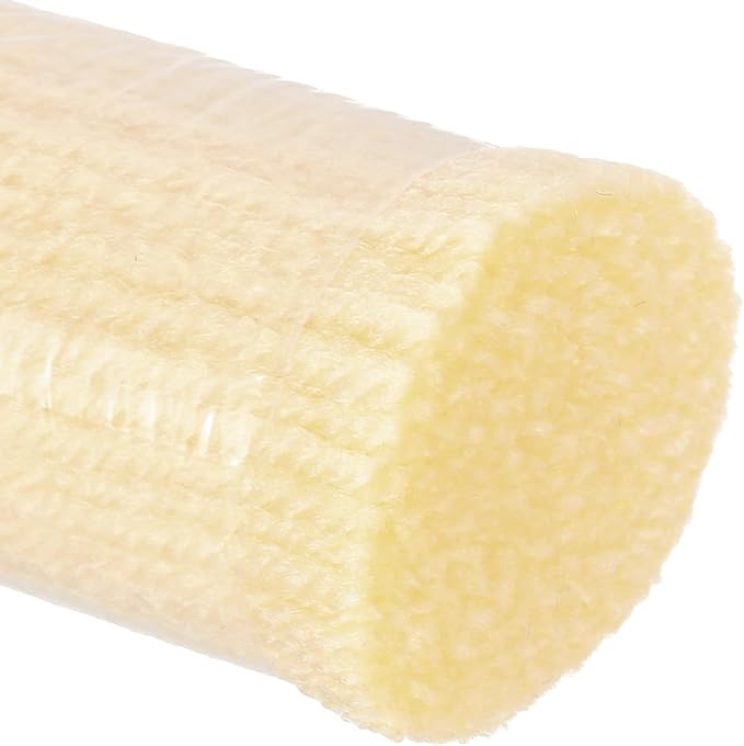 PATIKIL 10 Rolls Latch Hook Yarn Kit - Precut Rugs Yarn for Making Crochet Bundles, Tapestry DIY Craft - Adults Beginners - Light Yellow