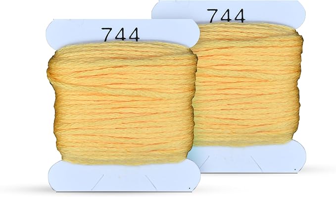 Embroidery Floss Kit and Refills - Cotton Threads - DMC Color Coding for Cross Stitch, String Crafts, Friendship Bracelets