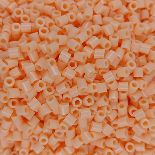 Fuse Beads, 2000pcs 5MM Pink Complexion Ironing Beads for Crafts Melting Bead Handmade Decor DIY Make (Color 20)