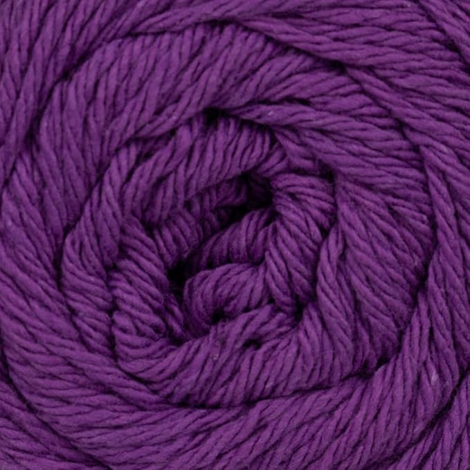 3 Pack 100% Cotton Yarn - Size 4 Medium Weight - Perfect for Crafting, Clothing, Accessories and More!