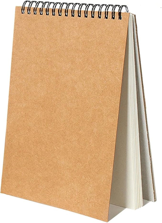 Sketch Book Pad, Drawing Paper 9" x 12" Spiral Bound (98lb/160gsm), Pack of 1, Durable Acid Free Sketchbook for Painting, 30 Sheets Each (1 Pack- 9"X12")