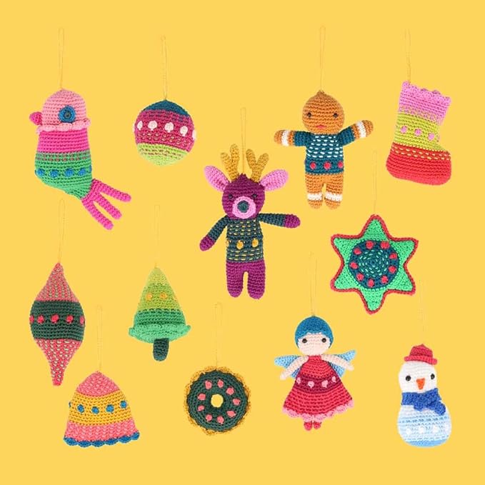 Scheepjes Christmas Tree Ornaments Kit - 1 Piece