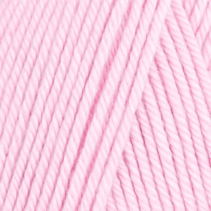 Big Twist Value Yarn 2-Pack Bundle-Baby Pink, 100% Acrylic, 6oz Skeins (380 yds Each) 2 Colors 1 Skein Each.