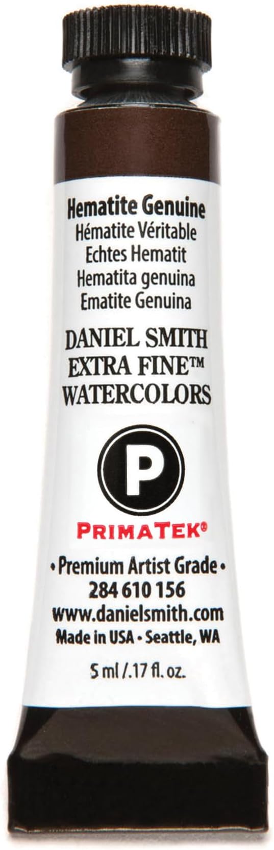 Daniel Smith Extra Fine Watercolor Paint, 5ml Tube, Hematite Genuine, 284610156