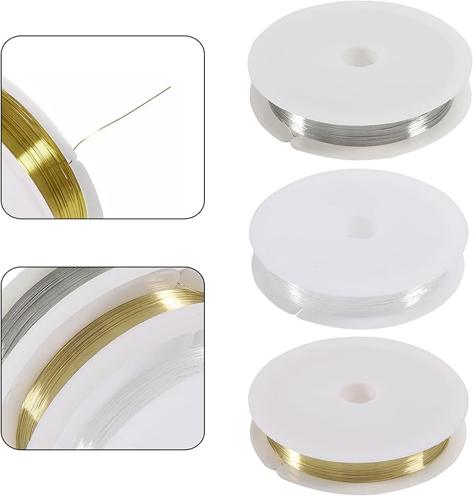D-FLIFE Jewelry Making Supplies Kit with Jewelry Tools, Jewelry Wires and Jewelry Findings for Jewelry Repair and Beading (23pcs)