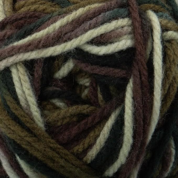 Craft County Medium 4 Acrylic Yarn – 200 Yards of Super Vibrant Yarn for Blankets, Scarves, Hats, & More!
