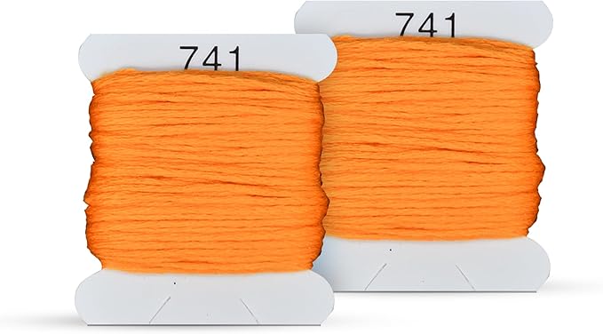 Embroidery Floss Kit and Refills - Cotton Threads - DMC Color Coding for Cross Stitch, String Crafts, Friendship Bracelets