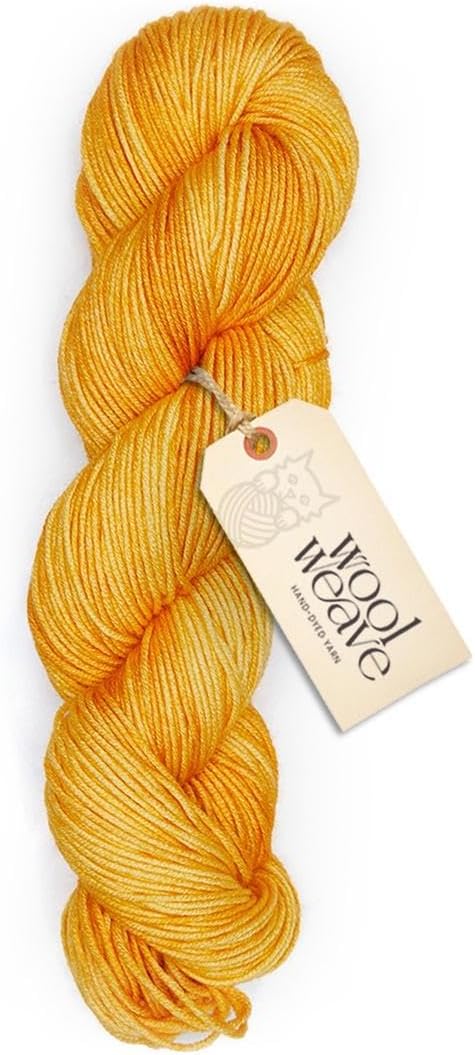 Superwash Merino Wool Yarn for Knitting & Crocheting - Premium Hand Dyed Yarns, 100gr, 240 Yards, Dk Weight Yarn - Luxurious, Soft & Durable