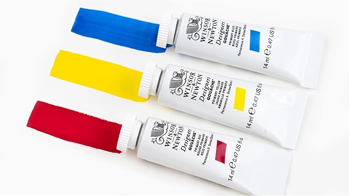 Winsor & Newton Designer's Gouache, 14 ml (0.47oz) tube, Cadmium-Free Red