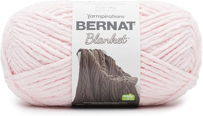 BERNAT BLANKET BB, BLUSH PINK