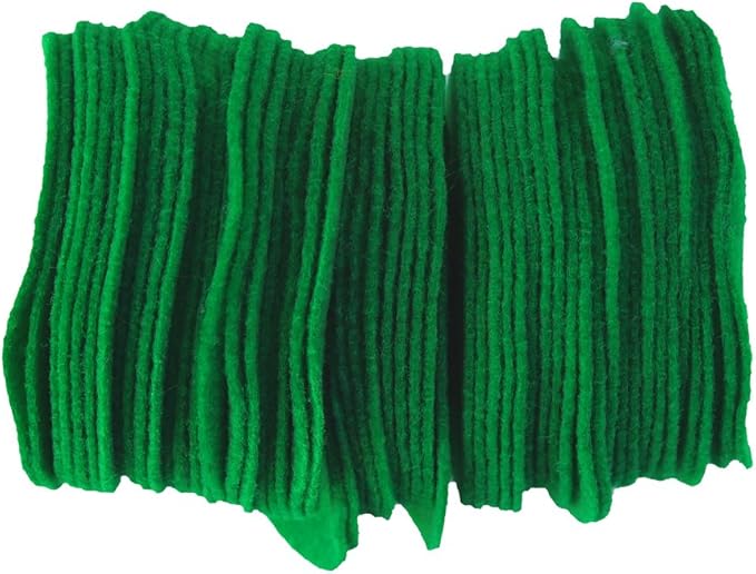 Playfully Ever After Green Craft Felt Circles (2.5 Inch - 46pc)