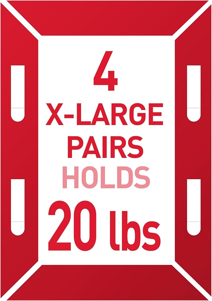 Command XL Heavyweight Picture Hanging Strips, 20 lb Capacity, 32 Pairs (64 Strips), White Adhesive, Damage-Free Wall Hangers for Home Decor