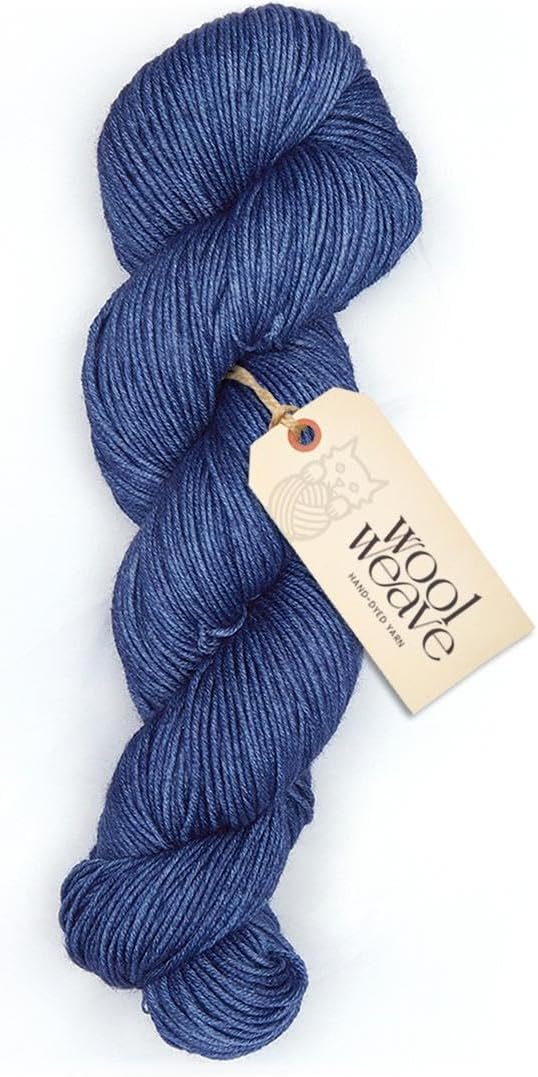 Superwash Merino Wool Yarn for Knitting & Crocheting - Premium Hand Dyed Yarn, 100gr, 240 Yards Dk Weight Yarns - Luxurious, Soft & Durable