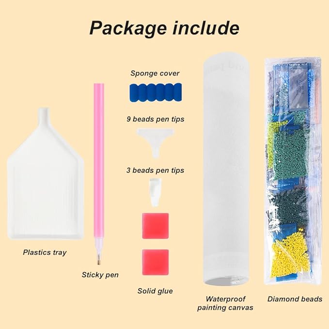 WSLWXSHM Diamond Painting Kits for Adults Dog, Butterfly Round Full Drill Diamond Art Kits, 5D DIY Paint with Diamonds Crafts for Home Wall Decoration Gifts 12×12Inch, Animal