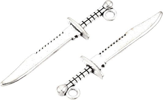Antique Silver Cross Drink Insect Animal Theme Charms for DIY Jewelry Bracelet Necklace Earring Keychain Decor