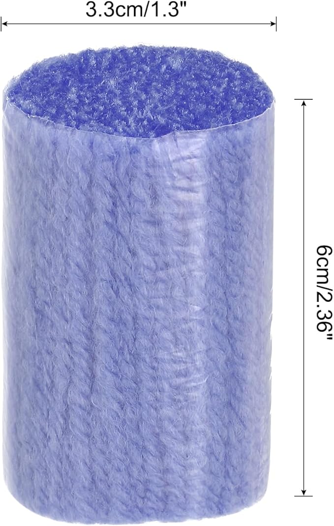 PATIKIL 10 Rolls Latch Hook Yarn Kit, Precut Rugs Yarn for Making Crochet Bundles, Tapestry DIY Craft for Adults Beginners, Dark Purple