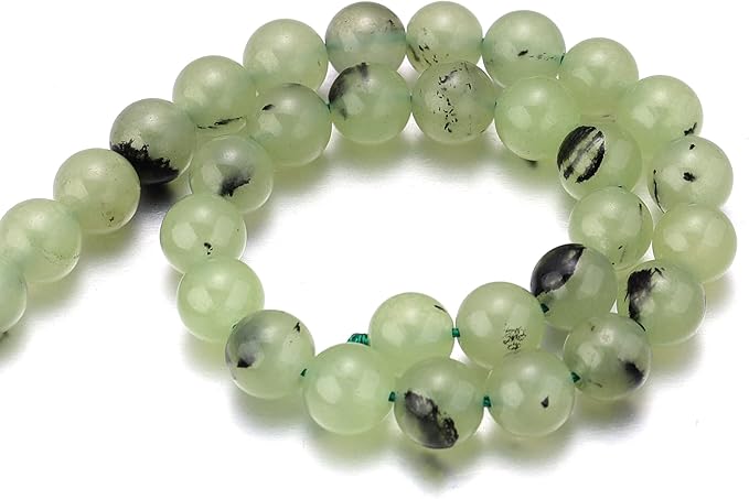 youngbling natural gemstone beads for jewelry making,6mm grape stone polished round smooth stone beads,genuine real stone for bracelet necklace 15 inch(grape stone,6mm)