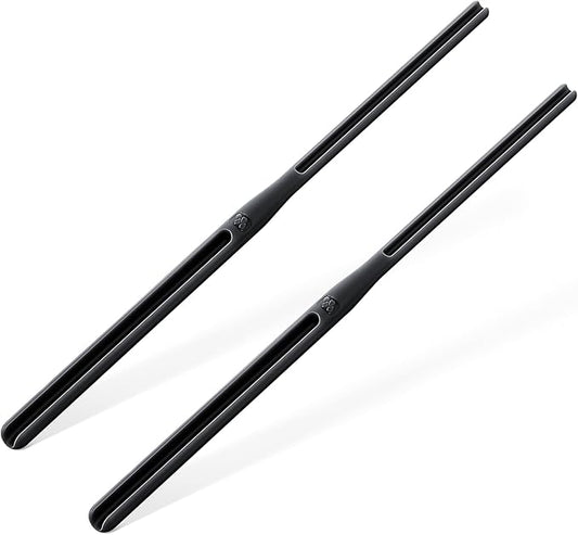 2 Pack Rosary Cord Knotting Tool, #7#9 and #36 Dual Head Twine Knotting Tool, Rosary Making Supplies, Beads Tying Kit, Beading Cord Kit for Jewelry, Fishing Hook, Bracelet(Black)