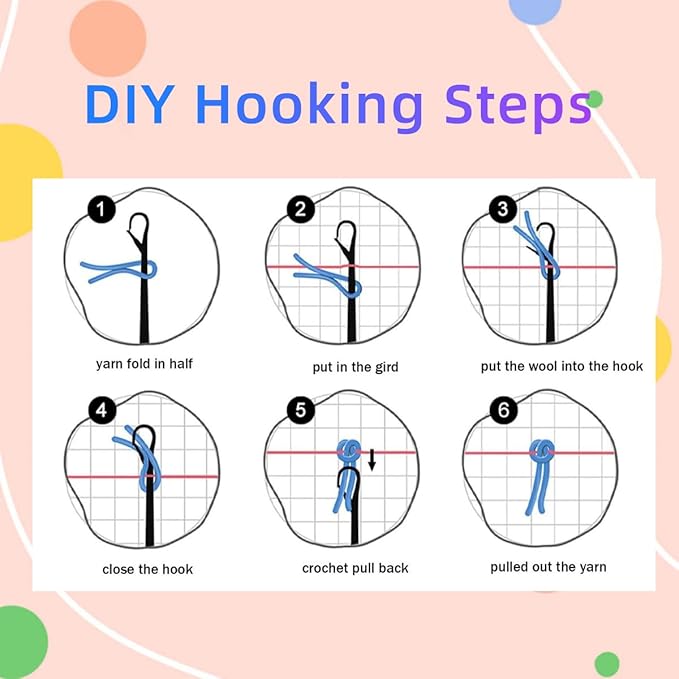 DIY Latch Hook Rug Kit Black Horse Portrait and Sunset Easy for Beginners Crochet Yarn Hook and Latch Tapestry Mat Cushion Craft Set for Home Decor 38x52cm-3