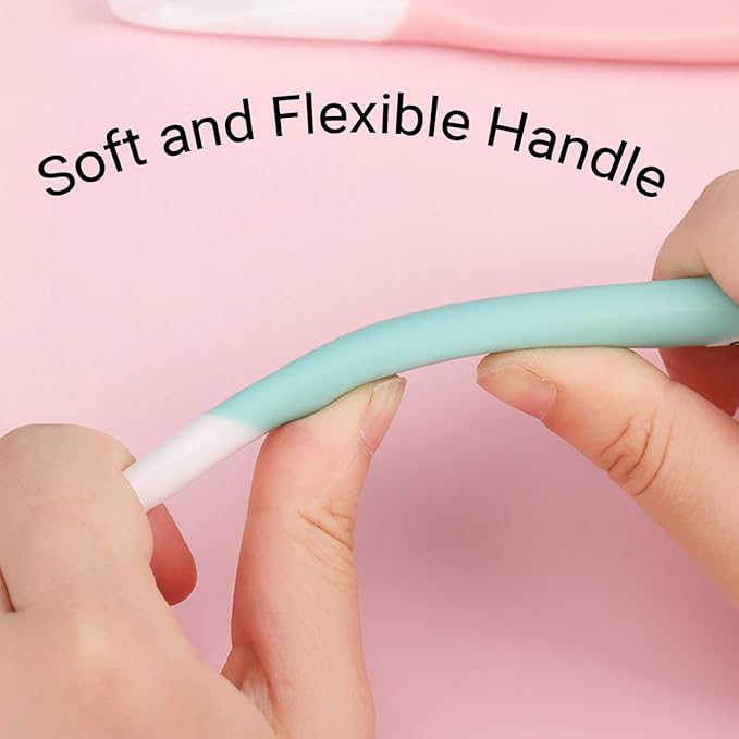 Large Sizes Crochet Hooks 8mm, 10mm, 12mm, 15mm Rubber Handle Crochet Hook 4PCS- Ergonomic Handle Crochet Hooks Weaving Tools for Knitting Blankets, Shawl and Carpet