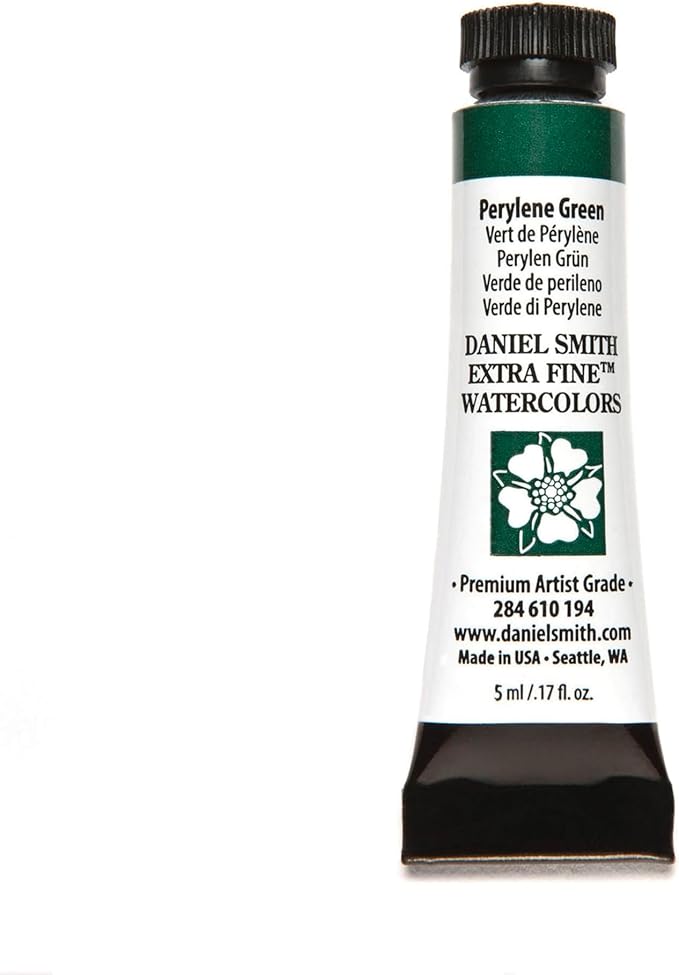 Daniel Smith 284610194 Extra Fine Watercolors Tube, 5ml, Perylene Green