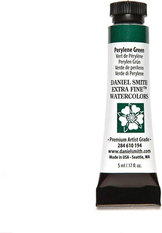 Daniel Smith 284610194 Extra Fine Watercolors Tube, 5ml, Perylene Green
