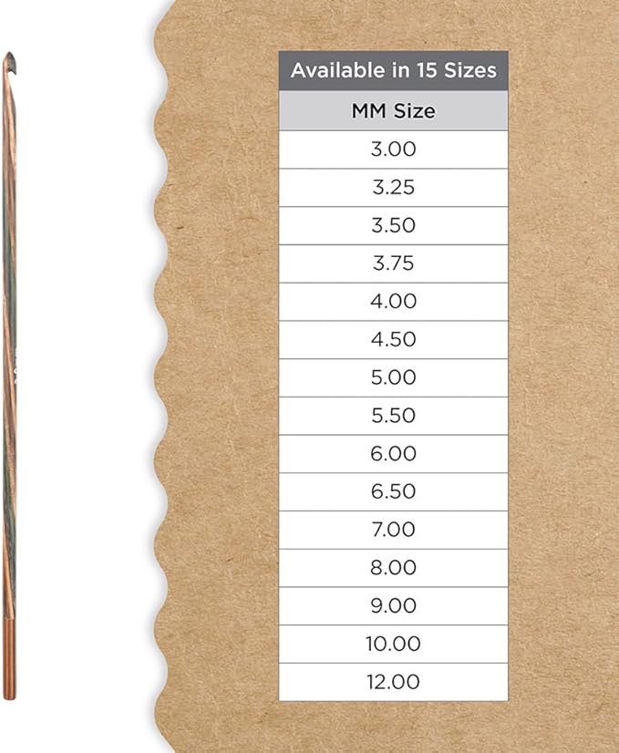 Knitter’s Pride Terra Afghan/Tunisian Crochet Hook – 12mm