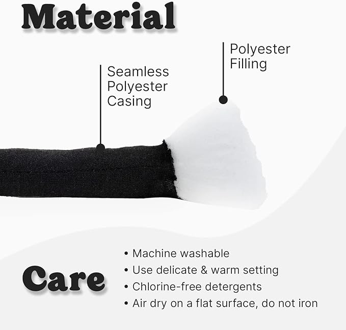 Light Weight Ultra Soft 2.2 LBS (1 kg) Chunky Yarn for Hand Knitting, Lush Polyester Fabric Tube Yarn to Make Handbags, Pillows, Blankets, Crafts (Black)