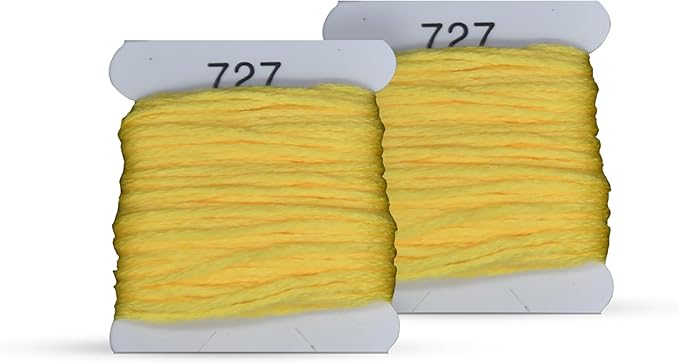 Embroidery Floss Kit and Refills - Cotton Threads - DMC Color Coding for Cross Stitch, String Crafts, Friendship Bracelets