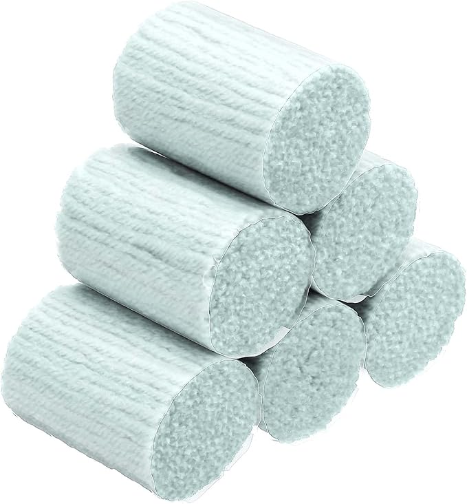 PATIKIL 20 Rolls Latch Hook Yarn, Latch Hook Kit Precut Rugs Yarn Making Crochet Bundles for Rug Adults Beginners Tapestry DIY Craft, Cyan Blue